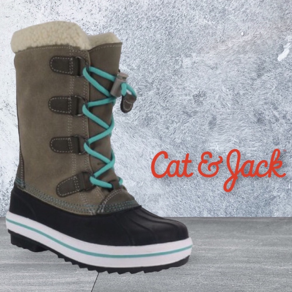 Cat & Jack Weather Resistant Cabin Core  Mountain Hiking Boots